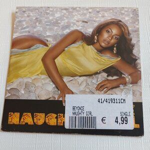 BEYONCE CD SINGLE Naughty Girl Cardboard Sleeve Packaging
